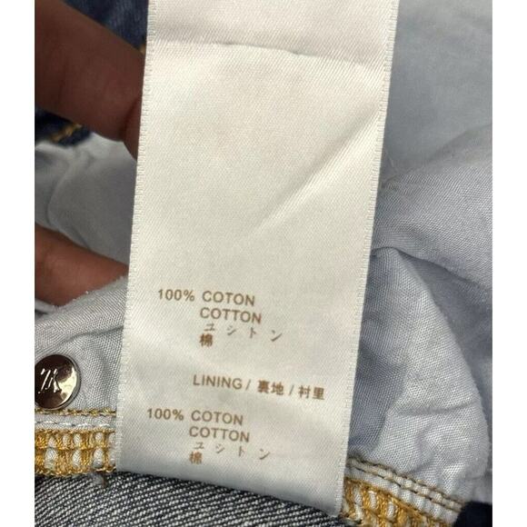 Louis Vuitton women medium Blue wash Skinny Jeans Size EU 36 US 4 - Picture 11 of 15